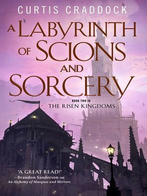cover image of A Labyrinth of Scions and Sorcery